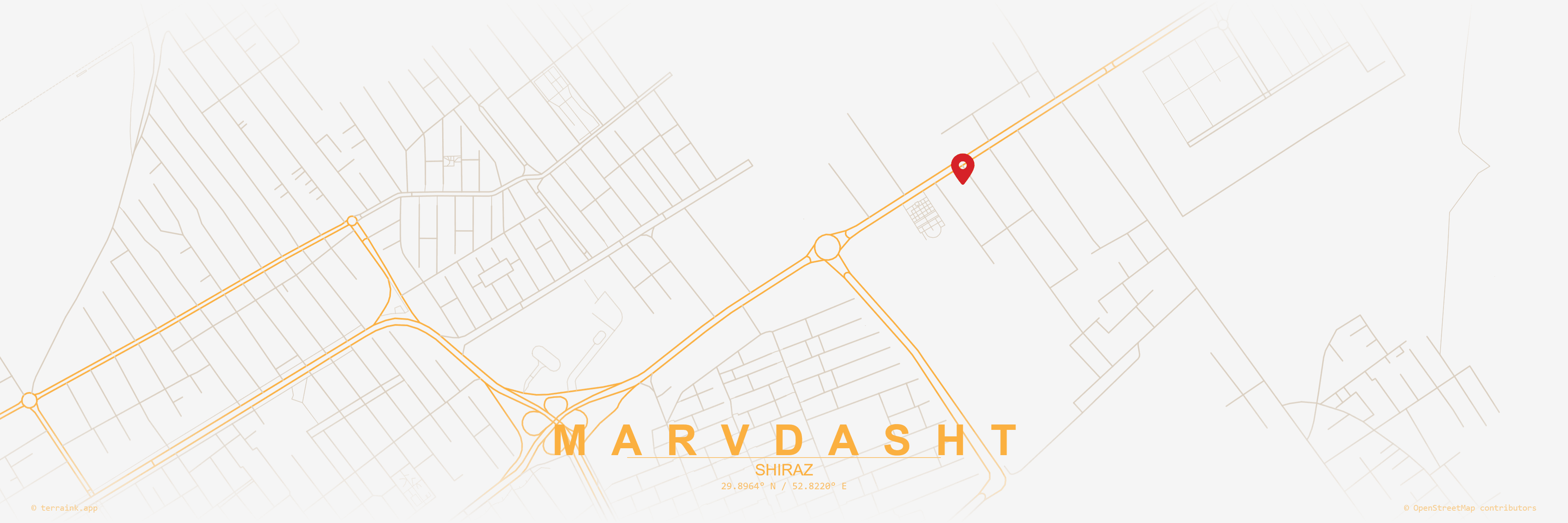 موقعیت هایپرمارکت خورشید روی نقشه