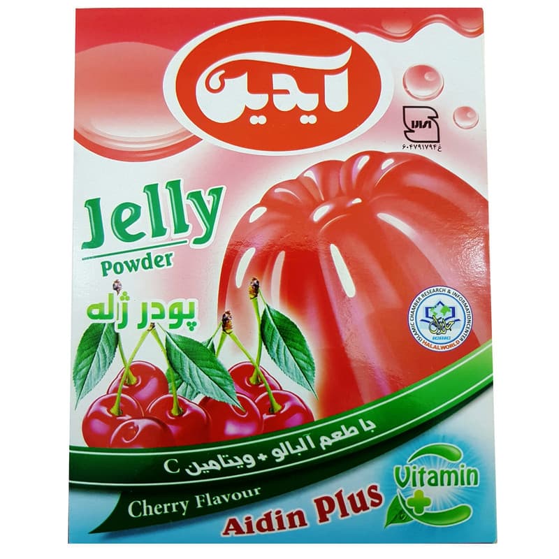 آیدین پودر ژله آلبالو 100 گرم