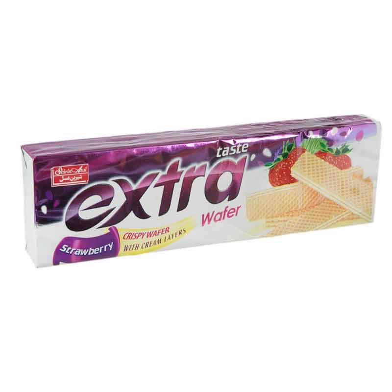 شیرین عسل ویفر مانژ 60گ توت فرنگی