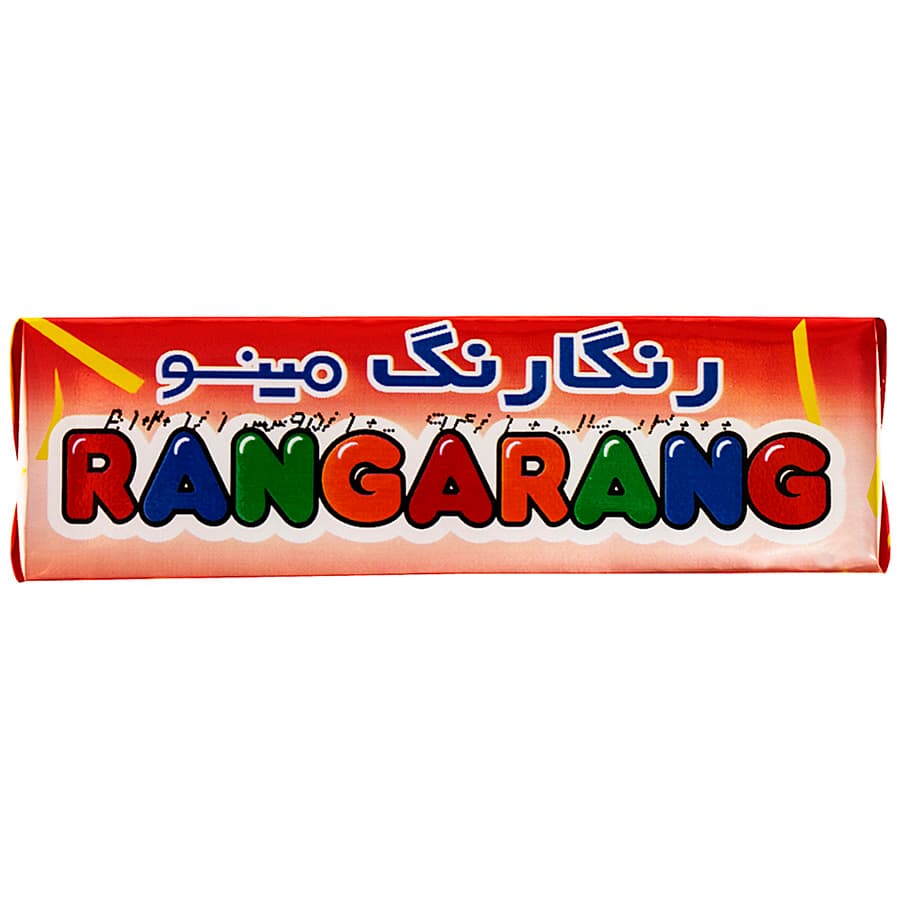 مینو ویفر رنگارنگ