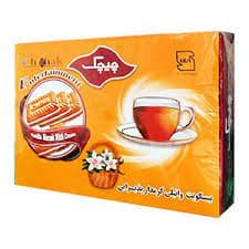 چیچک بیسکویت پذیرایی کرمدار وانیلی