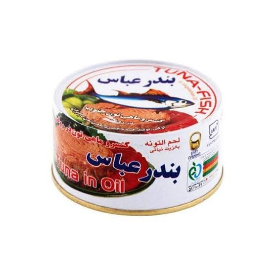بندرعباس کنسرو ماهی 180گ زیتونی