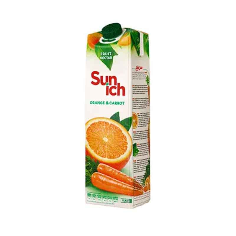 سن ایچ آبمیوه 1ل پرتقال هویج