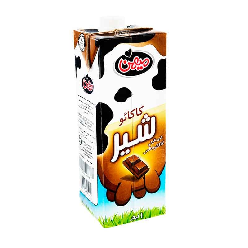 شیر کاکائو خالص میهن 1 لیتر