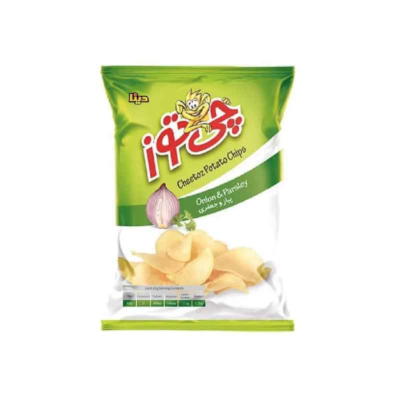 چی توز چیپس پیاز و جعفری متوسط 36ع