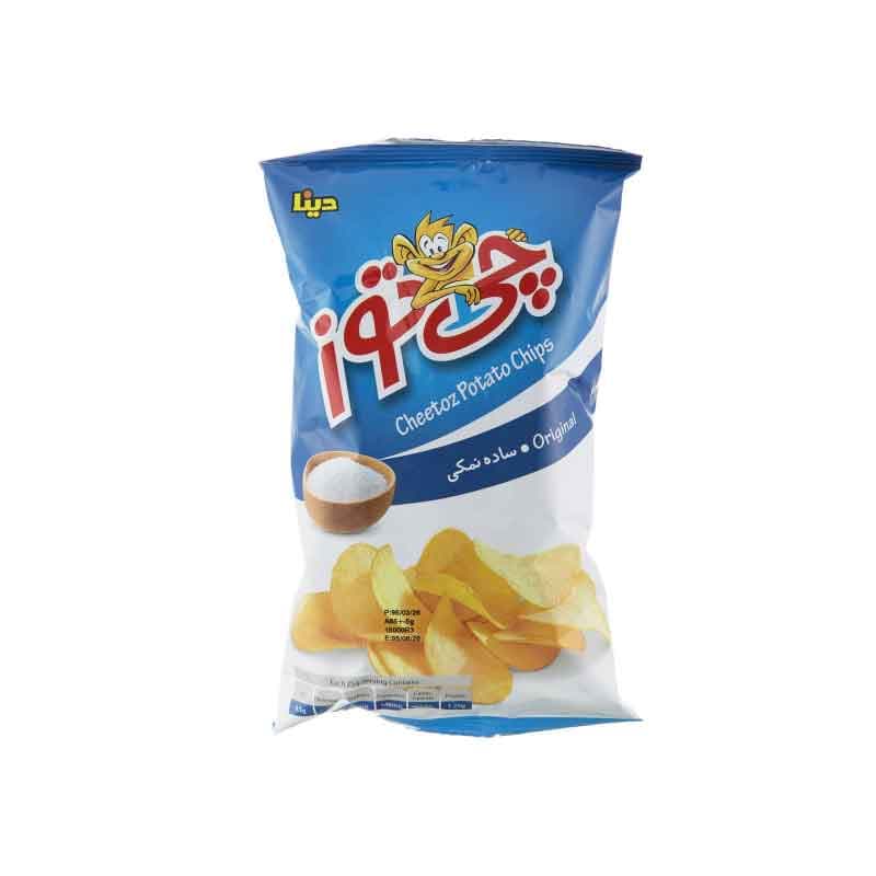 چی توز چیپس ساده متوسط 40ع