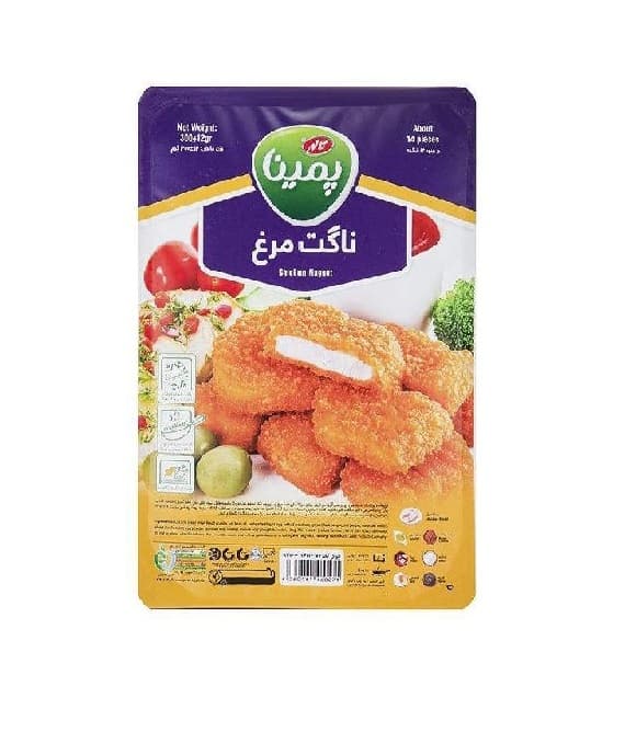 کاله4 پمینا ناگت مرغ مهمانی 1000گ 48قطعه