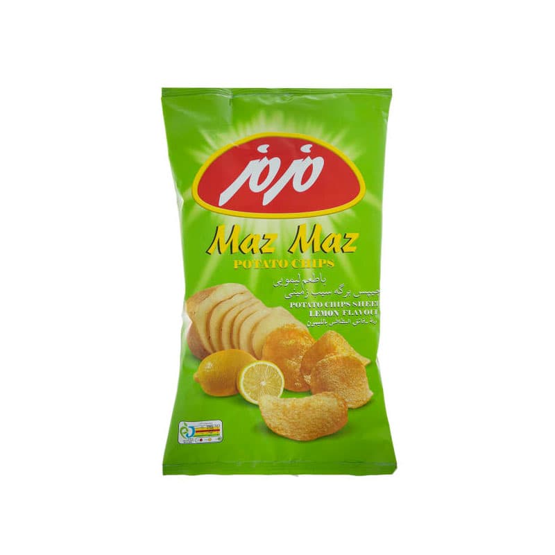مزمز چیپس لیمویی 40ع