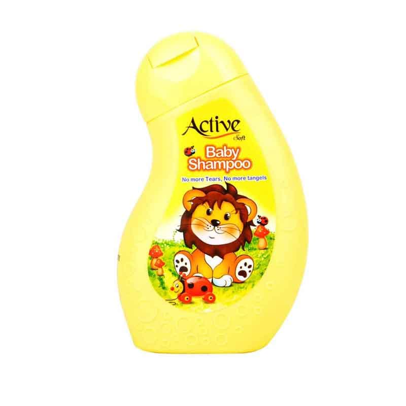 اکتیو شامپو بچه 250م زرد