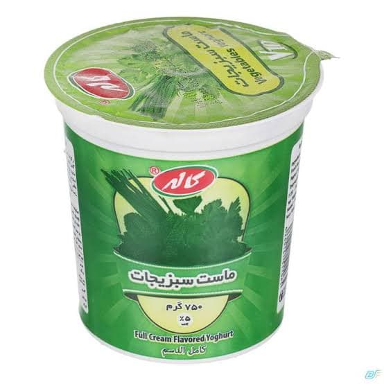 کاله1 ماست سبزیجات 750گ