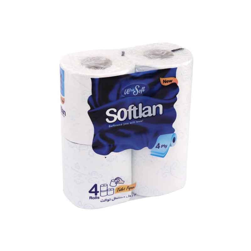 سافتلن دستمال توالت 4 رول
