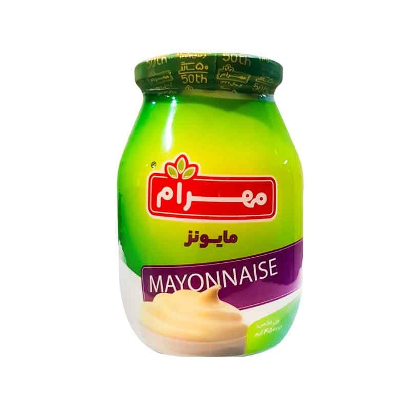 مهرام سس مایونز 450گ شیشه 12ع