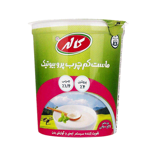 کاله1 ماست تازه 900گ 1.5% پروبیوتیک 0035