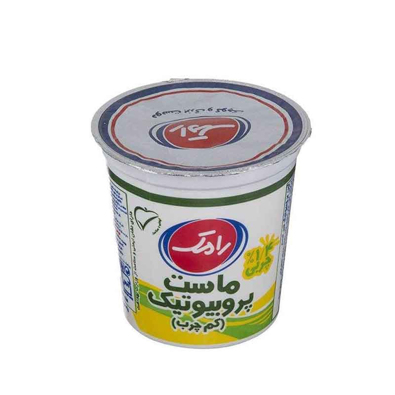 رامک ماست کم چرب 900گ 1/4% پروبیوتیک 0144