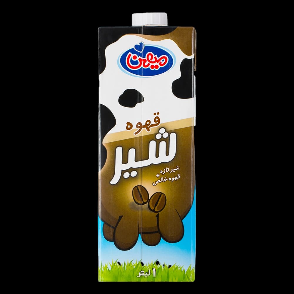 میهن شیر قهوه 1ل