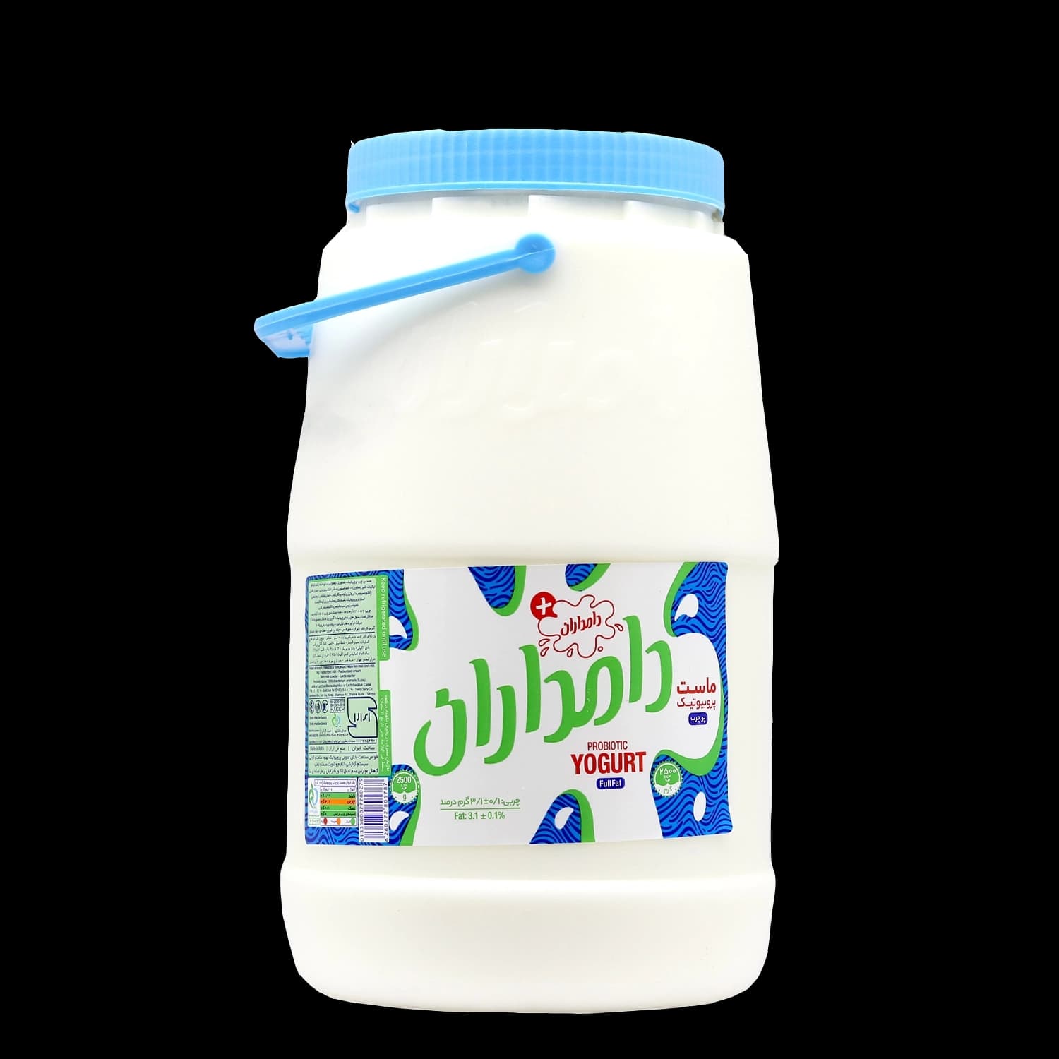 دامداران ماست 2500گ پر چرب دبه