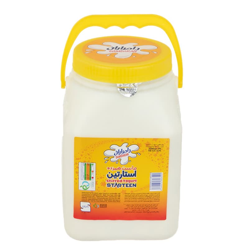 دامداران ماست 2200گ همزده دبه