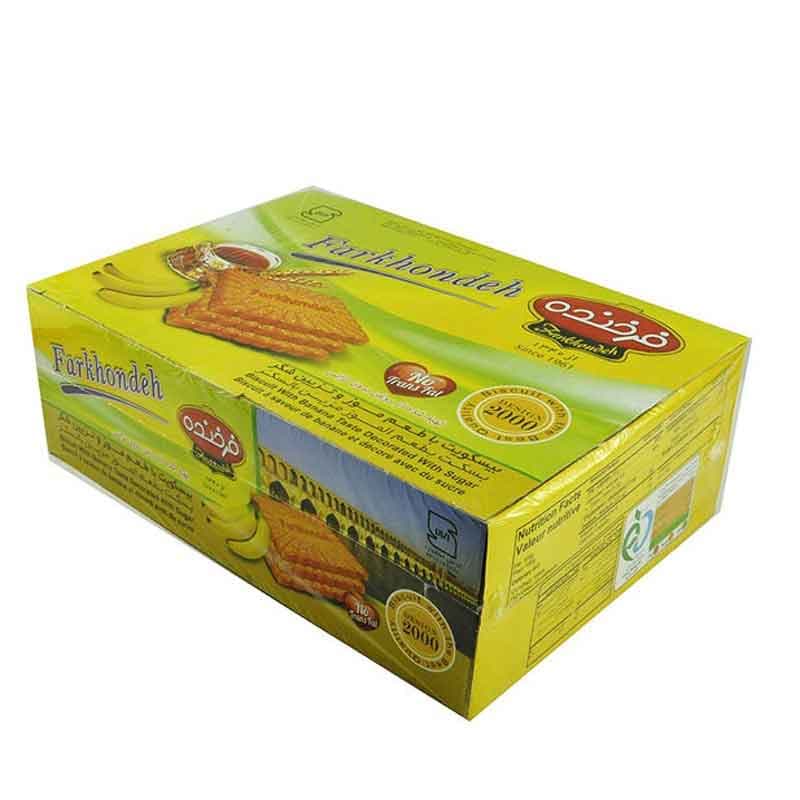 فرخنده بیسکویت 2000گ موزی