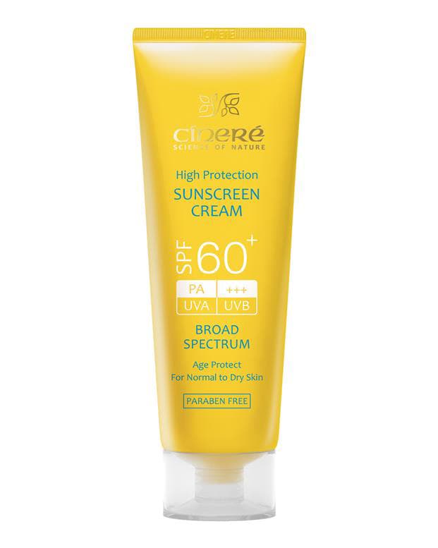 سینره کرم ضد آفتاب spf 60 طیف گستره