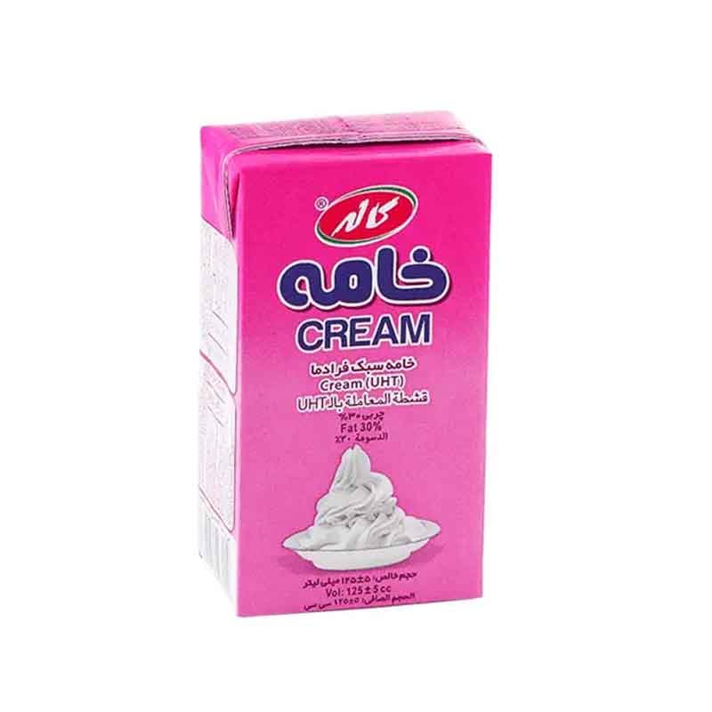 کاله1 خامه 125گ 30% تتراپک 10633