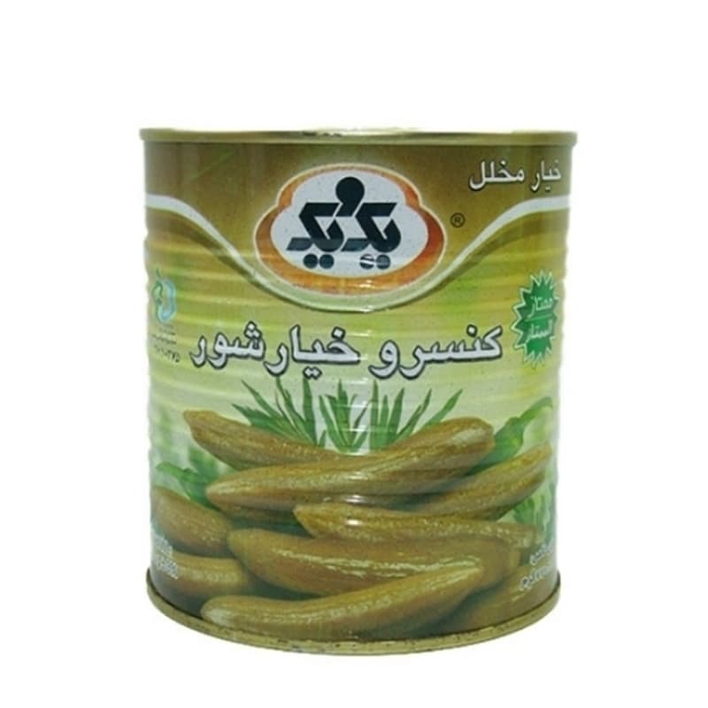 یک و یک خیارشور 800گ ممتاز قوطی