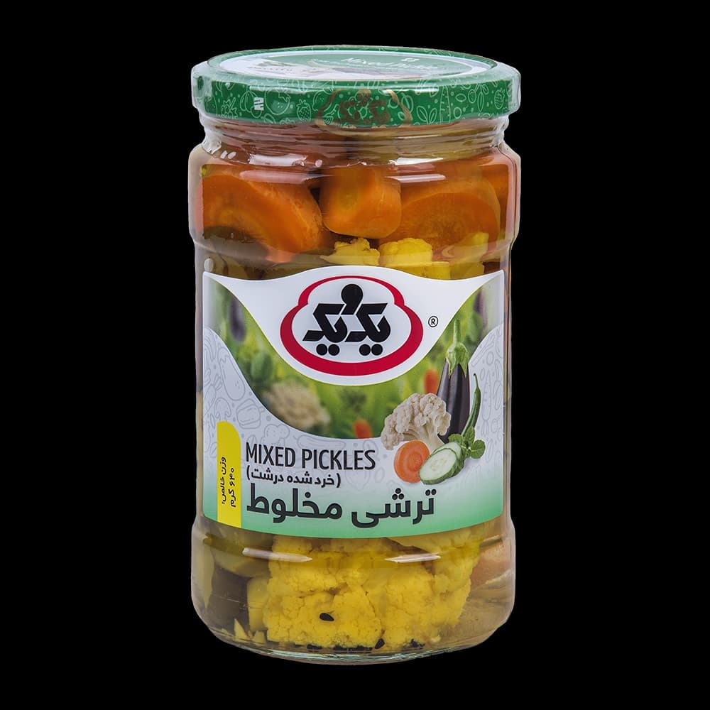یک و یک ترشی مخلوط 630گ