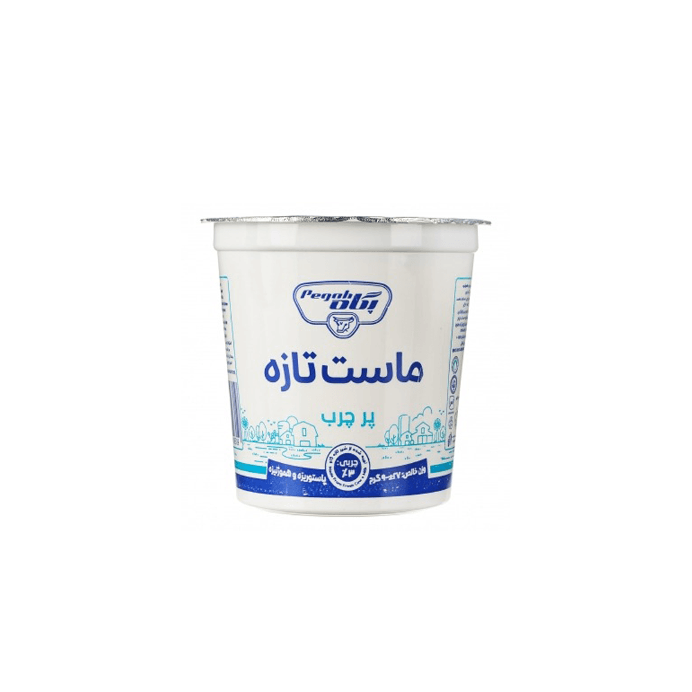پگاه ماست 900گ همزده لیوانی 5% فا ماس 64249