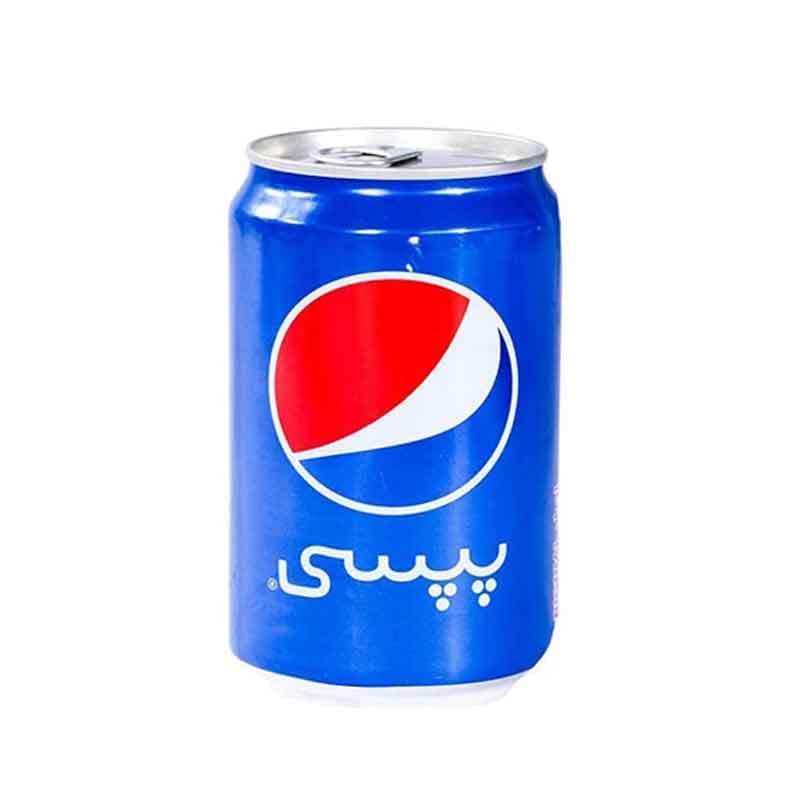 پپسی نوشابه کولا 330م قوطی