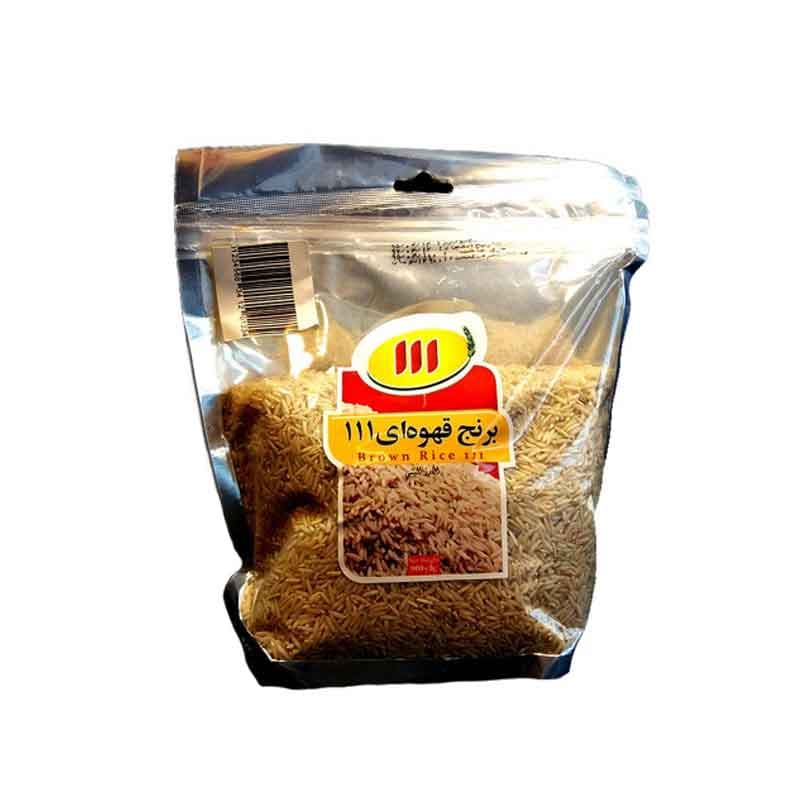 صدویازده برنج 900گ قهوه ای 111