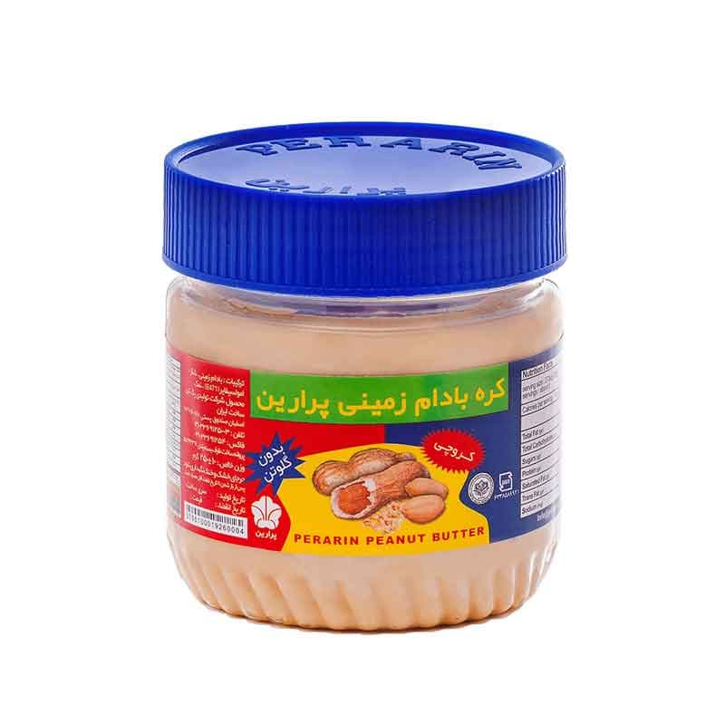 پرارین کره بادام زمینی 250گ کروچی آبی