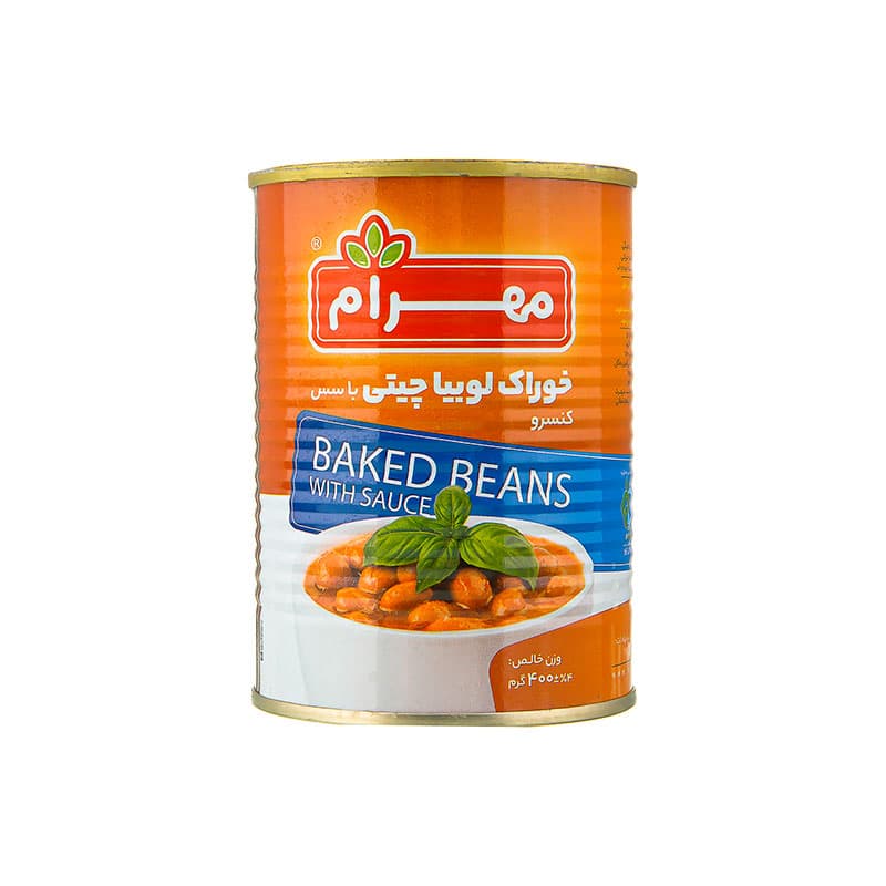 مهرام کنسرو لوبیا چیتی باسس 400گ