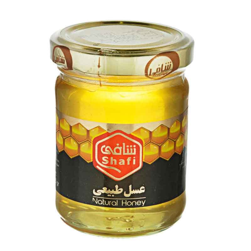 شافی عسل طبیعی شیشه 160 گرم