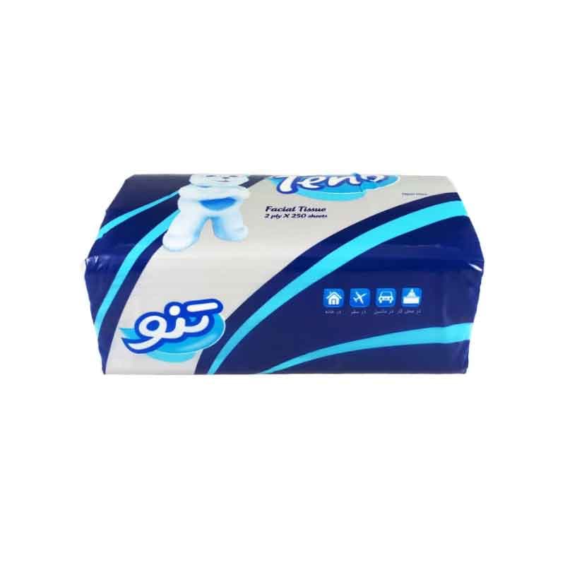 تنو دستمال سلفون 500ب سافت 2*250