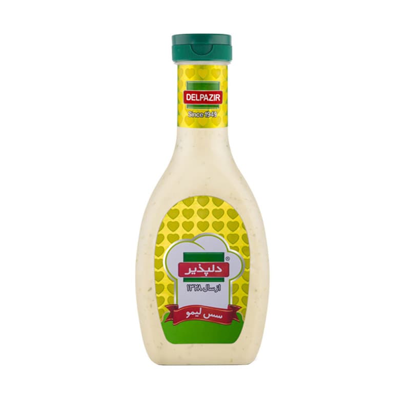 دلپذیر سس لیمو 450گ 24ع