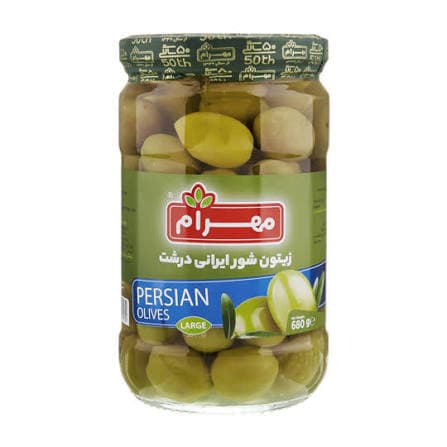 مهرام زیتون شور 670گ ویژه ایرانی