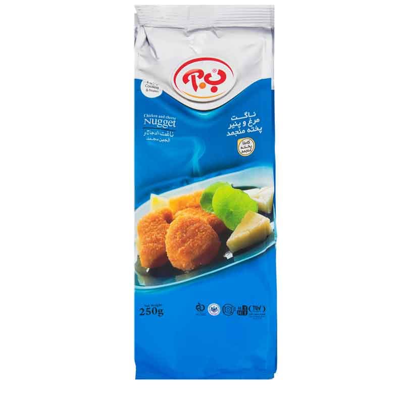 ب.آ ناگت مرغ و پنیر 250گ 2206