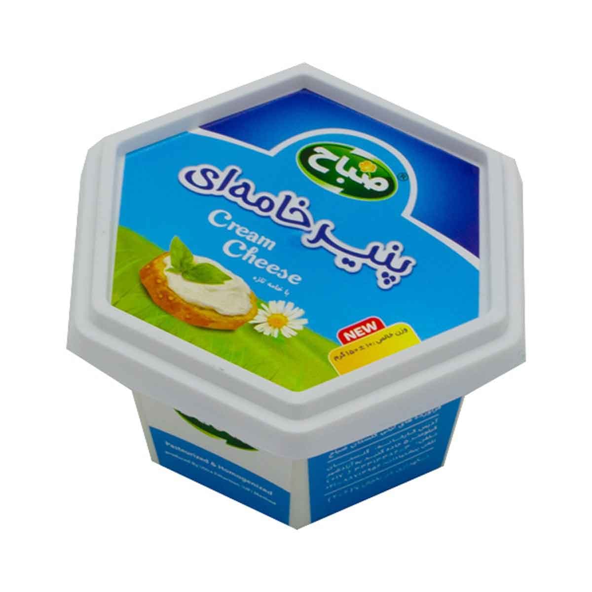 صباح پنیر خامه 150گ پروسس شش ضلعی