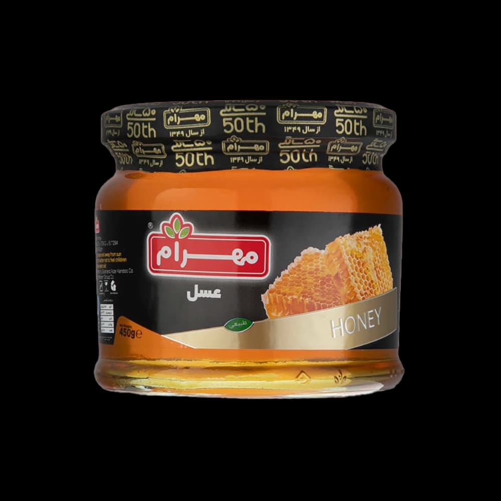 مهرام عسل 450گ شیشه
