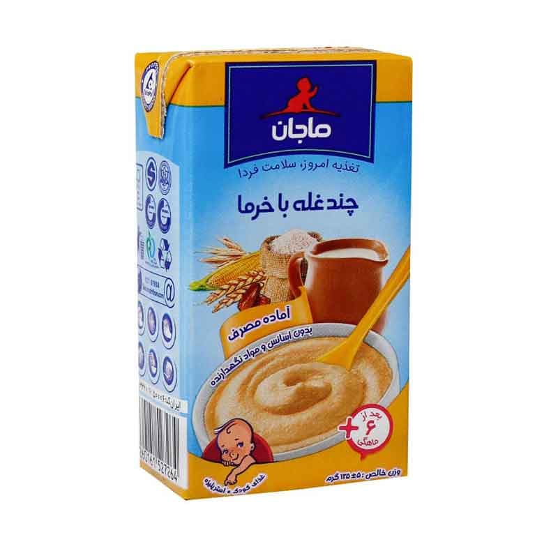 کاله1 غذای کودک 125گ چندغله با خرما و شیر