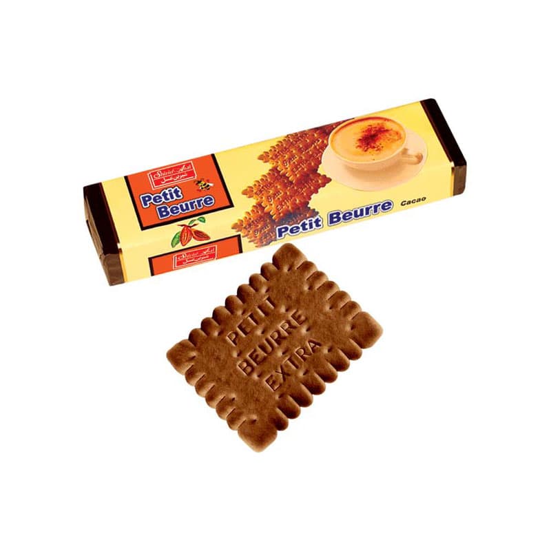 شیرین عسل پتی بور 125گ کاکائو ظرف