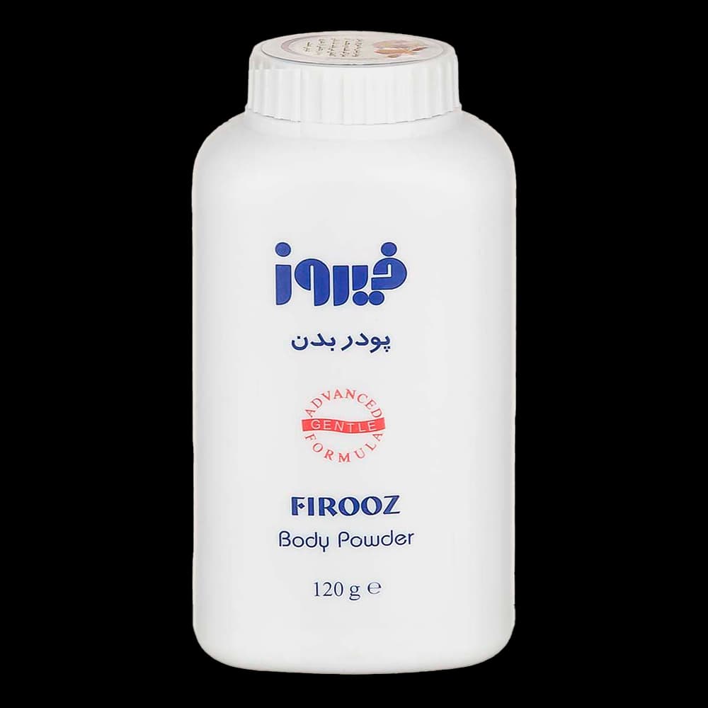 فیروز پودر بدن بچه 120گ سفید