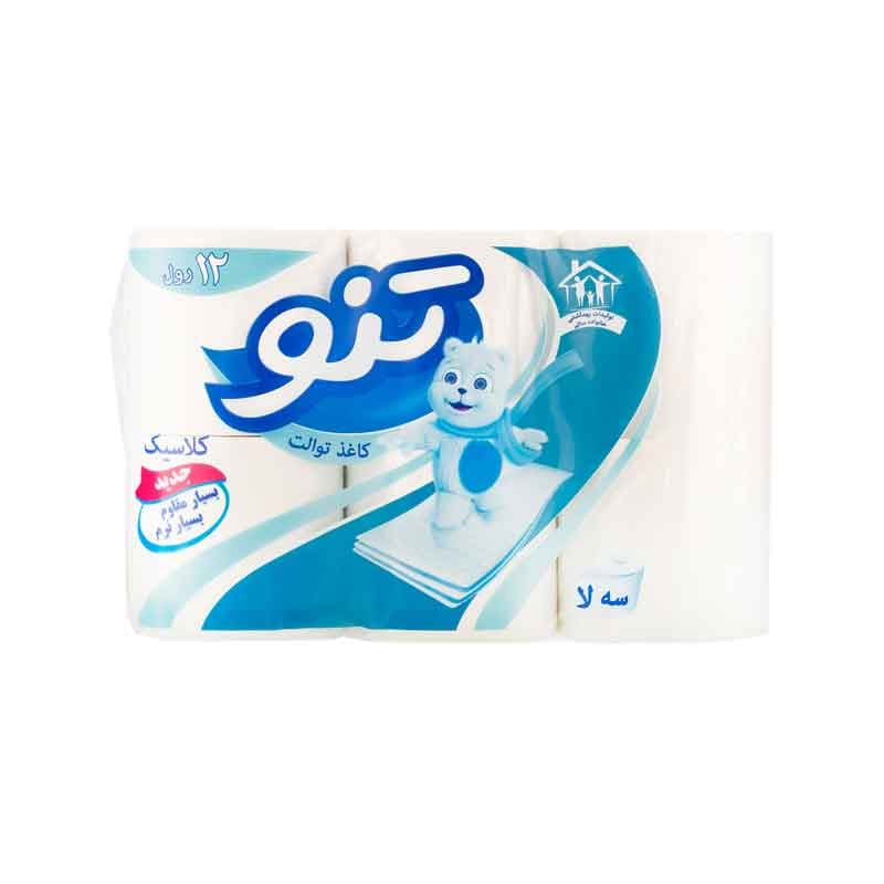تنو دستمال توالت 12رول 3لا