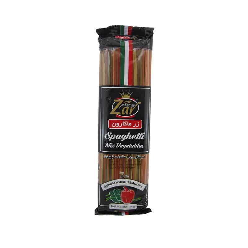 زرماکارون ماکارونی 500گ سبزیجات