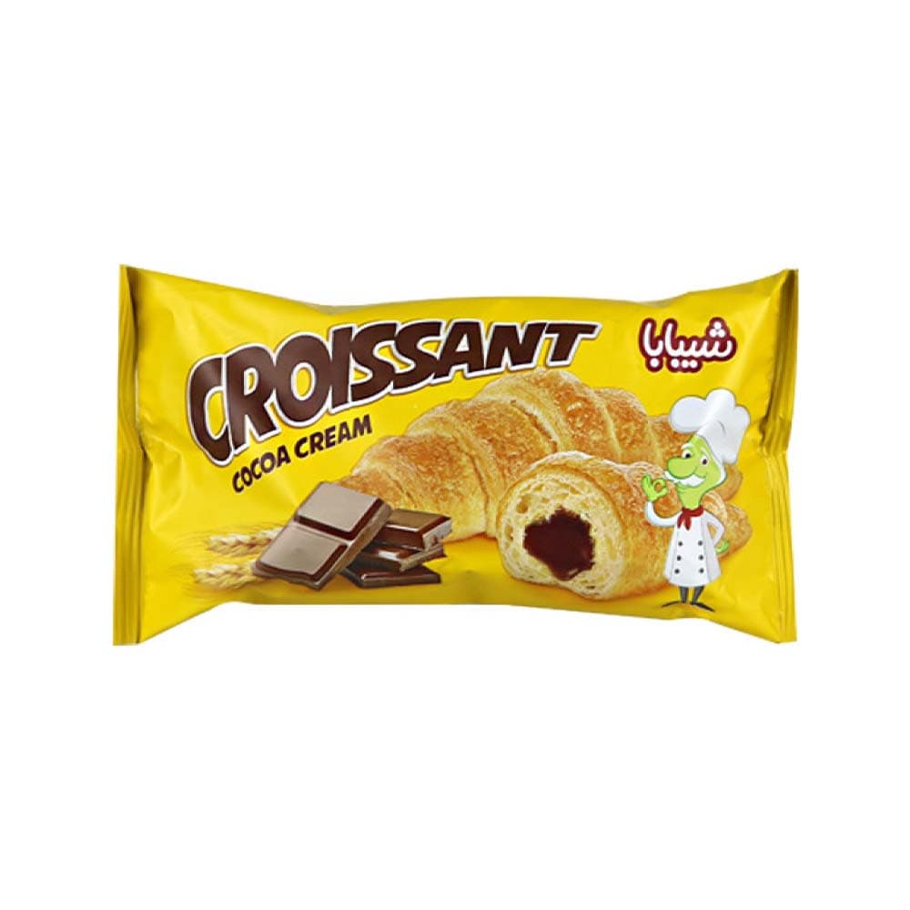 شیبابا نان کروسان با مغز 50گ انواع