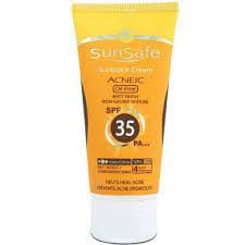سان سیف ضدآفتاب فاقد چربی بژروشن +35