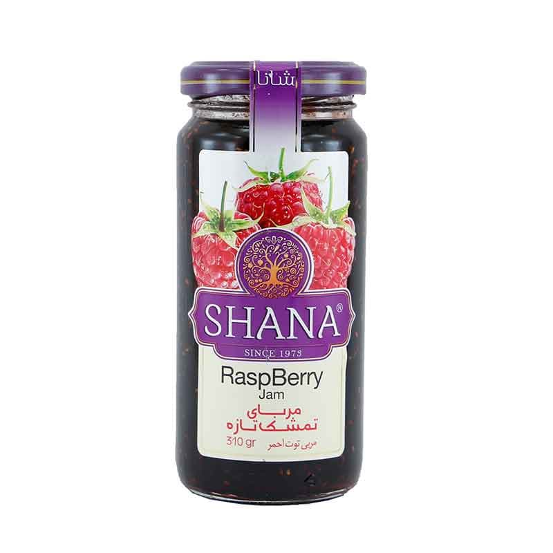 شانا مربای تمشک 310گ شیشه