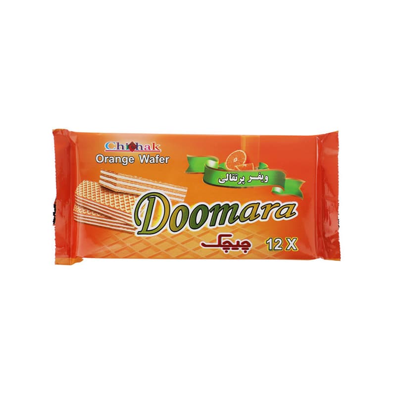 چیچک ویفر دومارا پرتقال 120گ