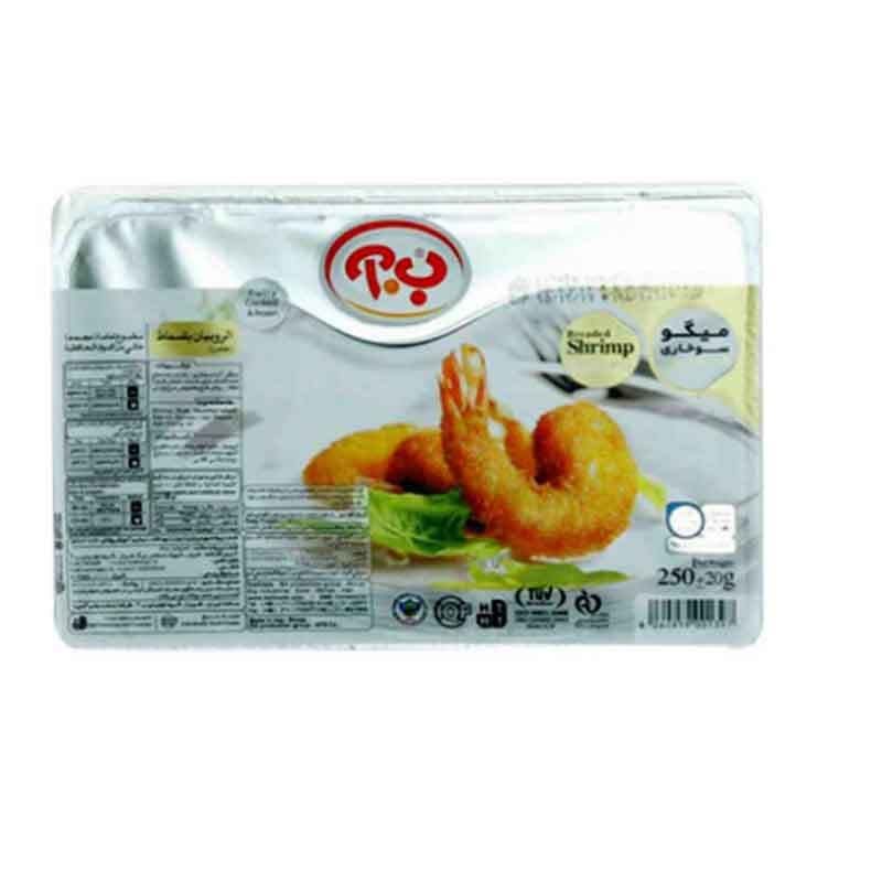 ب.آ میگو سوخاری 250گ گلدن