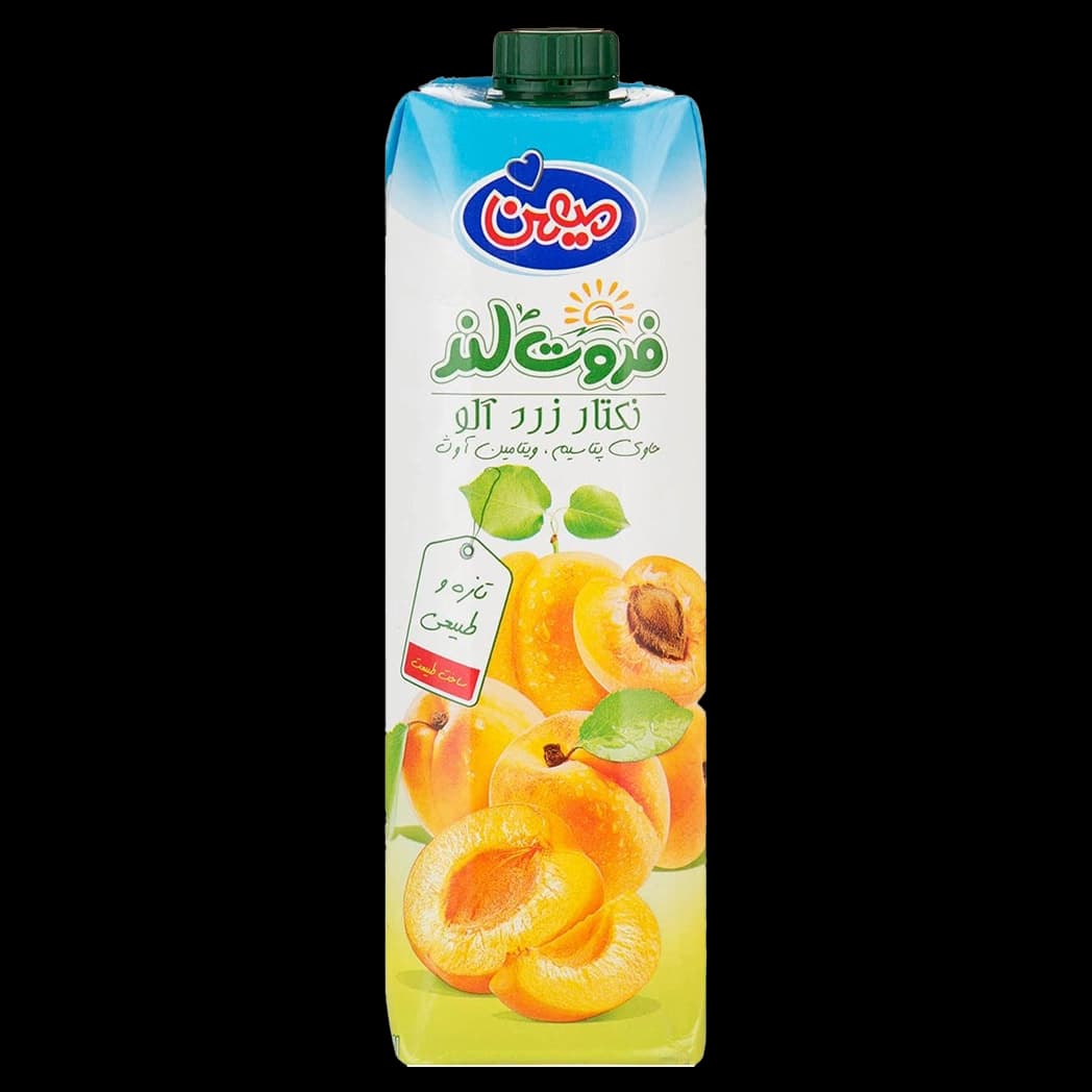 میهن آبمیوه 1ل زردآلو