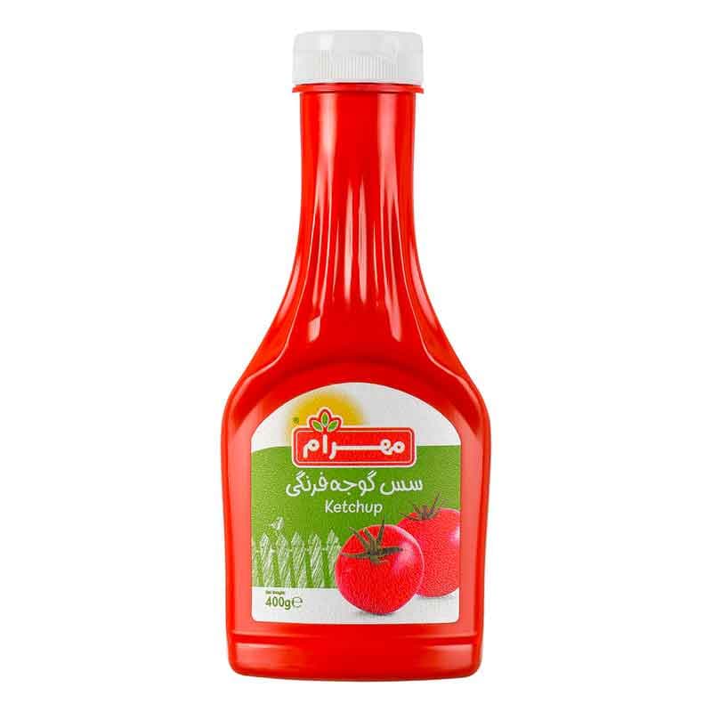 مهرام سس گوجه فرنگی 400گ کتابی